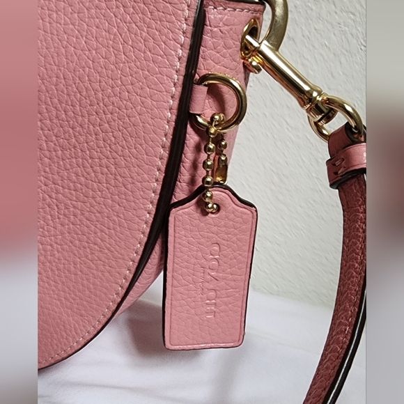 Coach Bubble Gum Pink Ellen Crossbody Bag w/ Scarf - Picture 4 of 10